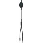 Lenovo Legion H300 Kabling Headset Grå